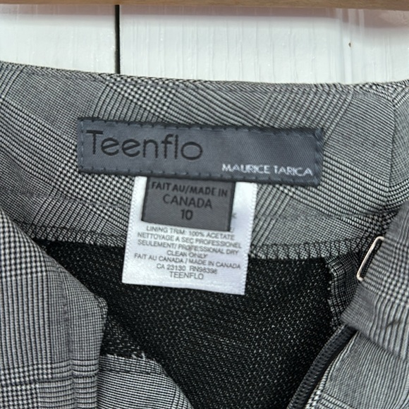 Teenflo - Gray and White Pattern Trousers - Picture 5 of 6